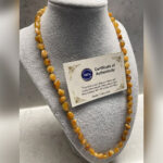 Yetişkin Şifa Kaynağı Orijinal Sertifikalı Damla Kehribar Kolye