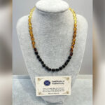 Çocuk Şifa Kaynağı Orijinal Sertifikalı Renk Süzmesi Multicolor Damla Kehribar Kolye