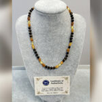 Çocuk Şifa Kaynağı Orijinal Sertifikalı Multicolor Damla Kehribar Kolye