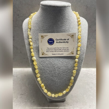 Yetişkin Şifa Kaynağı Damla Kehribar Kolye