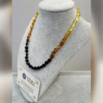 Çocuk Şifa Kaynağı Orijinal Sertifikalı Renk Süzmesi Multicolor Damla Kehribar Kolye - Görsel 2