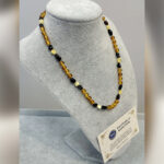 Çocuk Şifa Kaynağı Orijinal Sertifikalı Multicolor Damla Kehribar Kolye - Görsel 2