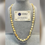 Yetişkin Şifa Kaynağı Sertifikalı Seccar (kayanın Özü) Damla Kehribar Kolye