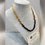 Çocuk Şifa Kaynağı Orijinal Sertifikalı Renk Süzmesi Multicolor Damla Kehribar Kolye - Görsel 3