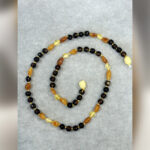 Çocuk Şifa Kaynağı Orijinal Sertifikalı Multicolor Damla Kehribar Kolye - Görsel 4