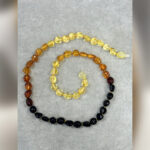 Çocuk Şifa Kaynağı Orijinal Sertifikalı Renk Süzmesi Multicolor Damla Kehribar Kolye - Görsel 4