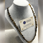 Fosilli Damla Kehribar Yetişkin Kolye