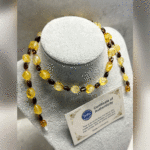 Yetişkin Şifa Kaynağı Orijinal Sertifikalı Çift Boyutlu Damla Kehribar Yetişkin Kolye - Görsel 3