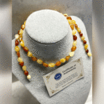 Yetişkin Şifa Kaynağı Orijinal Sertifikalı Elegan Damla Kehribar Yetişkin Kolye - Görsel 3