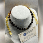 Yetişkin Şifa Kaynağı Orijinal Sertifikalı Multicolor Süzme Damla Kehribar Yetişkin Kolye - Görsel 3