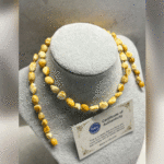 Yetişkin Şifa Kaynağı Orijinal Sertifikalı Seccar Damla Kehribar Yetişkin Kolye - Görsel 3