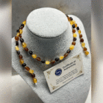 Yetişkin Şifa Kaynağı Orijinal Sertifikalı Cilasız Damla Kehribar Yetişkin Kolyesi - Görsel 3