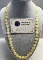 Şifa Kaynağı Özel Tasarım Kadın Damla Kehribar Kolye Unisex - Görsel 3