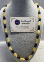 Yetişkin Şifa Kaynağı Cilasız Orijinal Sertifikalı Damla Kehribar Kolye - Görsel 3