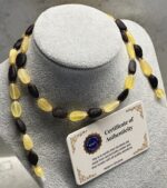 Yetişkin Şifa Kaynağı Cilasız Orijinal Sertifikalı Damla Kehribar Kolye - Görsel 4