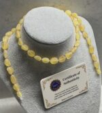 Yetişkin Şifa Kaynağı Cilasız Orijinal Sertifikalı Damla Kehribar Kolye - Görsel 4